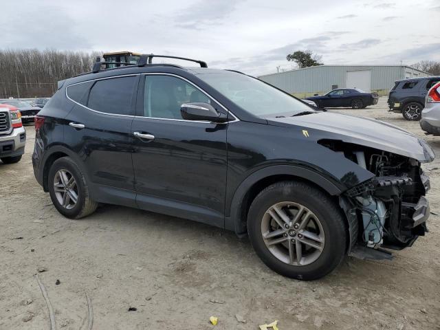 5XYZUDLB9JG518474 - 2018 HYUNDAI SANTA FE S BLACK photo 4