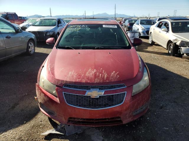 1G1PF5S92B7299158 - 2011 CHEVROLET CRUZE LT RED photo 5