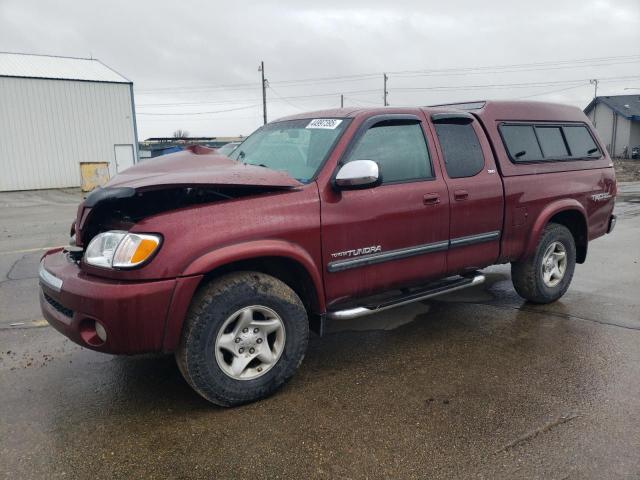 5TBBT44143S415584 - 2003 TOYOTA TUNDRA ACCESS CAB SR5 BURGUNDY photo 1