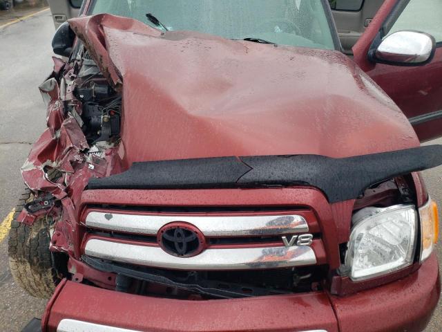 5TBBT44143S415584 - 2003 TOYOTA TUNDRA ACCESS CAB SR5 BURGUNDY photo 11