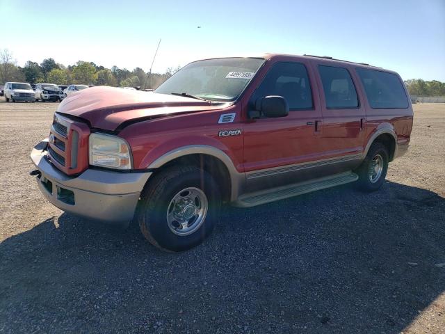 1FMNU44L95ED43594 - 2005 FORD EXCURSION EDDIE BAUER RED photo 1