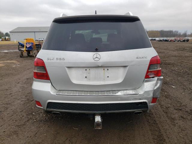 WDCGG8HB9AF498867 - 2010 MERCEDES-BENZ GLK 350 4MATIC SILVER photo 6