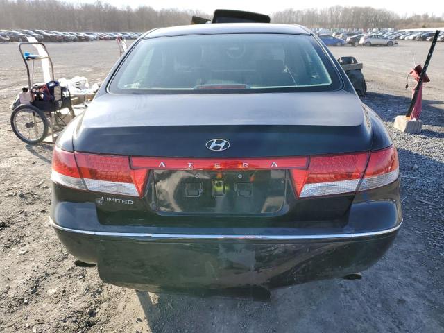 KMHFC46F17A155483 - 2007 HYUNDAI AZERA SE BLACK photo 6