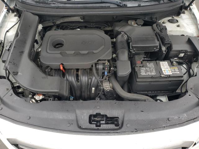 5NPE24AF9HH564500 - 2017 HYUNDAI SONATA SE WHITE photo 11