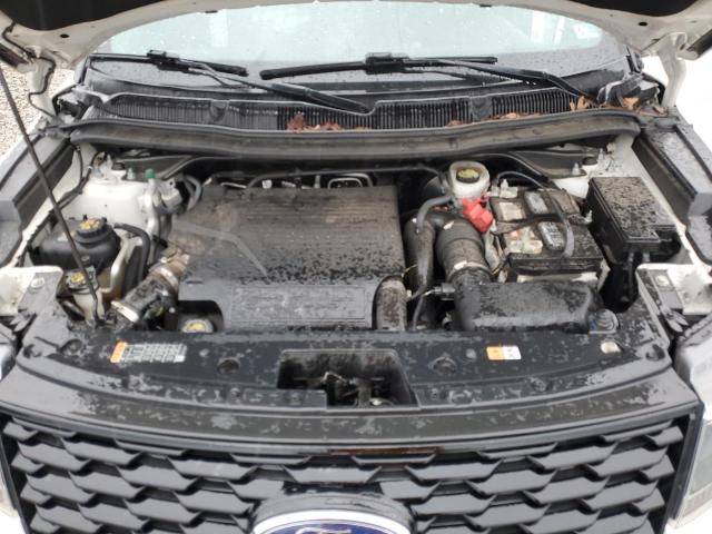 1FM5K8GT4JGB38157 - 2018 FORD EXPLORER SPORT Белый фото 12