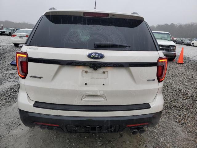 1FM5K8GT4JGB38157 - 2018 FORD EXPLORER SPORT Белый фото 6