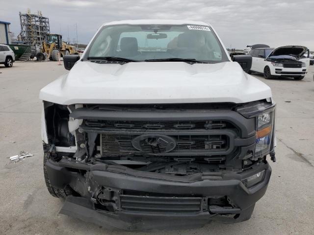 1FTNF1C51PKE17336 - 2023 FORD F150 WHITE photo 5