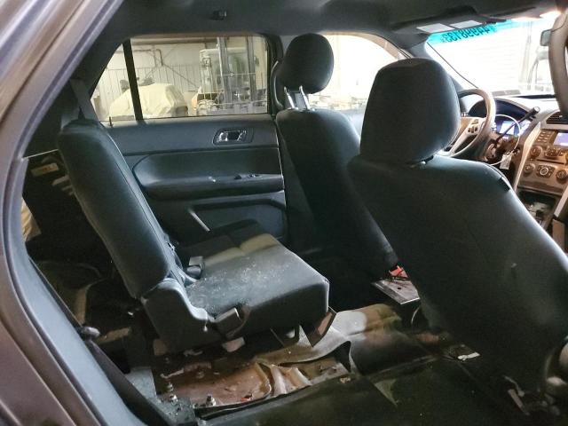 1FM5K8AR3EGC37863 - 2014 FORD EXPLORER POLICE INTERCEPTOR GRAY photo 11