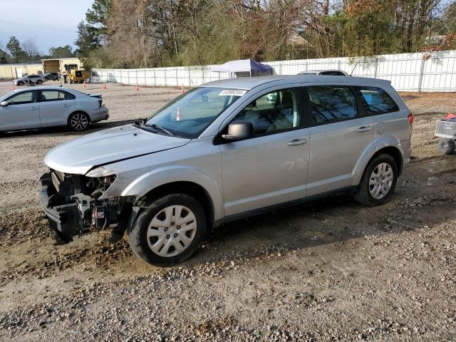 3C4PDCAB3ET198264 - 2014 DODGE JOURNEY SE SILVER photo 1