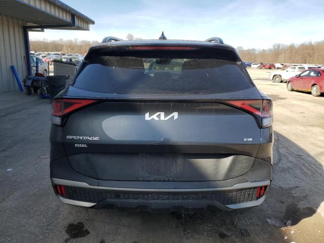 5XYK6CAF1PG039485 - 2023 KIA SPORTAGE X LINE GRAY photo 6