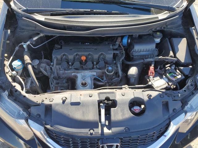 2HGFB2F97FH515346 - 2015 HONDA CIVIC EXL შავი ფოტო 11