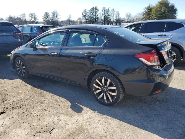 2HGFB2F97FH515346 - 2015 HONDA CIVIC EXL შავი ფოტო 2