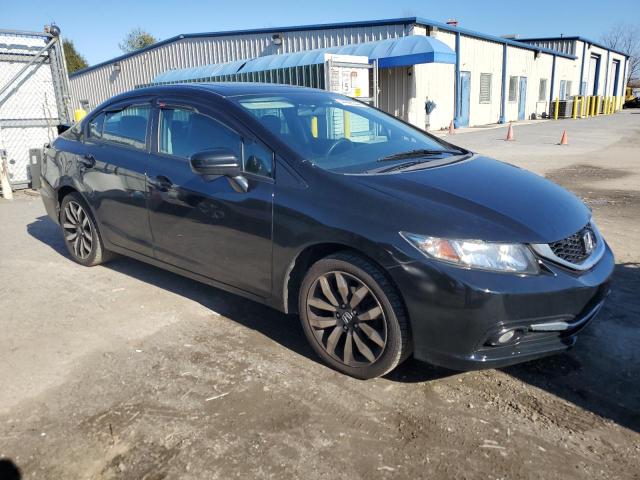 2HGFB2F97FH515346 - 2015 HONDA CIVIC EXL შავი ფოტო 4