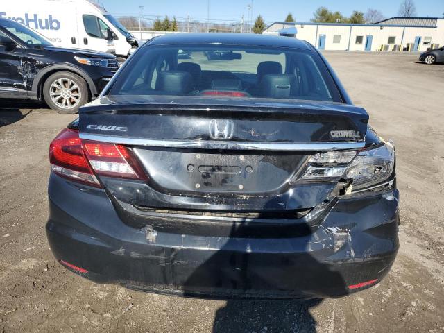 2HGFB2F97FH515346 - 2015 HONDA CIVIC EXL შავი ფოტო 6
