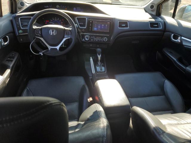 2HGFB2F97FH515346 - 2015 HONDA CIVIC EXL შავი ფოტო 8