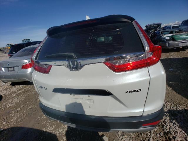 2HKRW6H36KH209711 - 2019 HONDA CR-V LX WHITE photo 6