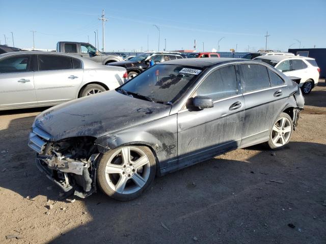 WDDGF8BB1AR097593 - 2010 MERCEDES-BENZ C 300 4MATIC GRAY photo 1