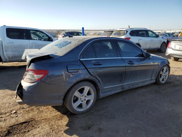 WDDGF8BB1AR097593 - 2010 MERCEDES-BENZ C 300 4MATIC GRAY photo 3