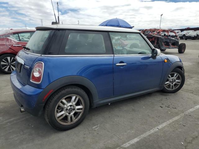 WMWSU3C56CT542788 - 2012 MINI COOPER BLUE photo 3