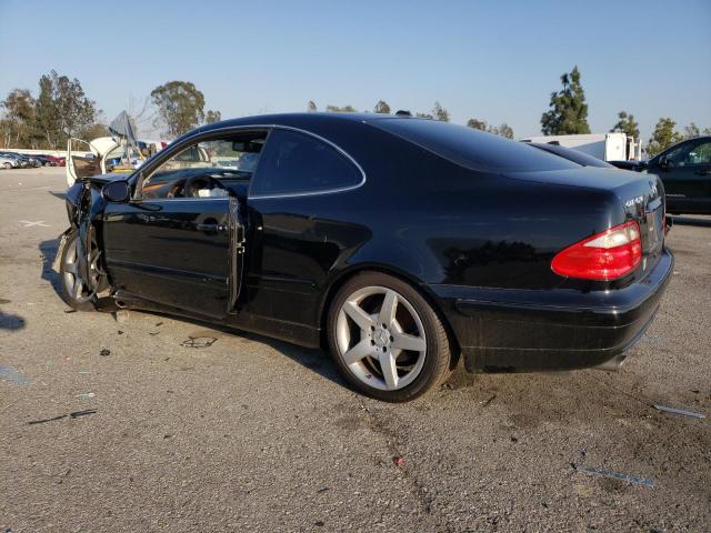 WDBLJ65G72T107453 - 2002 MERCEDES-BENZ CLK 320 BLACK photo 2