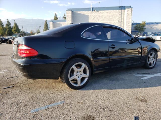 WDBLJ65G72T107453 - 2002 MERCEDES-BENZ CLK 320 BLACK photo 3