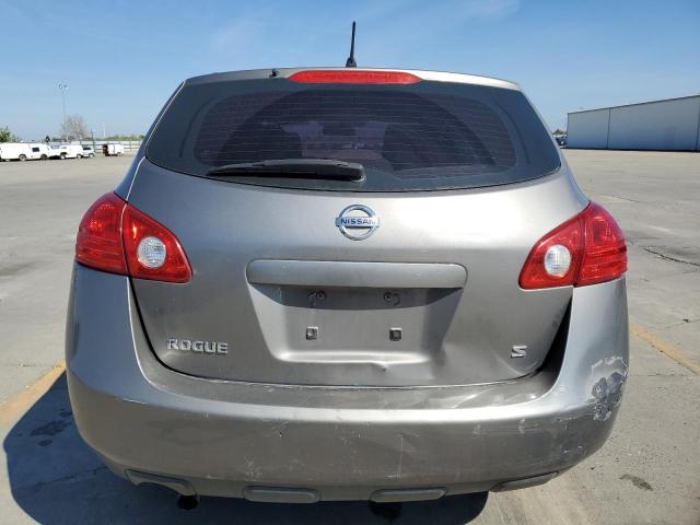 JN8AS58T58W023149 - 2008 NISSAN ROGUE S GRAY photo 6