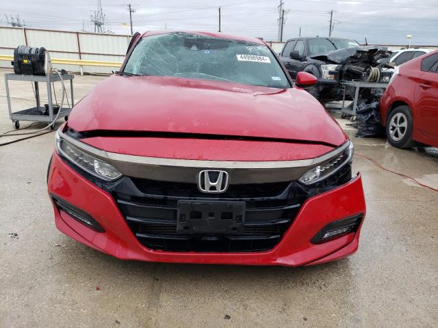 1HGCV1F32KA153063 - 2019 HONDA ACCORD SPORT RED photo 5