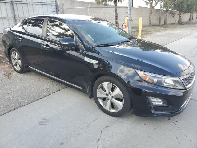 KNAGN4AD6E5068464 - 2014 KIA OPTIMA HYBRID BLACK photo 4