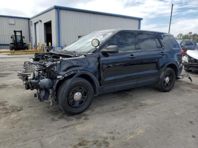 1FM5K8AR8JGA58650 - 2018 FORD EXPLORER POLICE INTERCEPTOR BLACK photo 1