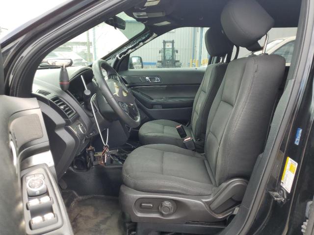 1FM5K8AR8JGA58650 - 2018 FORD EXPLORER POLICE INTERCEPTOR BLACK photo 7