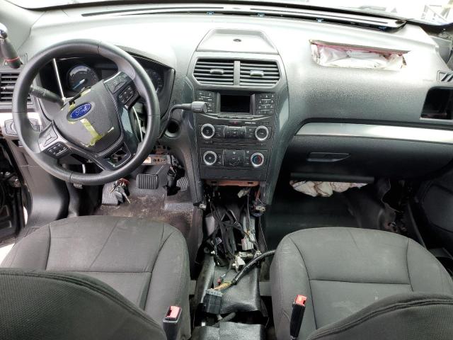 1FM5K8AR8JGA58650 - 2018 FORD EXPLORER POLICE INTERCEPTOR BLACK photo 8