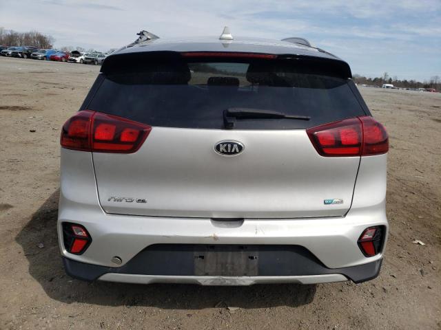 KNDCB3LC5L5397095 - 2020 KIA NIRO LX SILVER photo 6