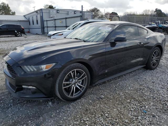 1FA6P8TH3H5313117 - 2017 FORD MUSTANG BLACK photo 1