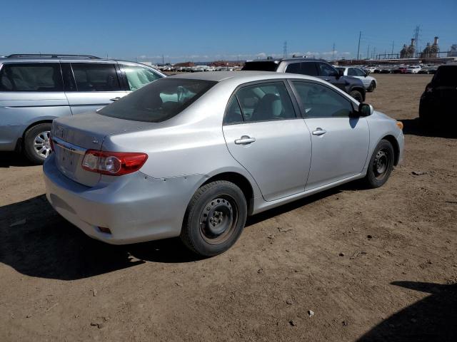 2T1BU4EE7BC569722 - 2011 TOYOTA COROLLA BASE BLUE photo 3