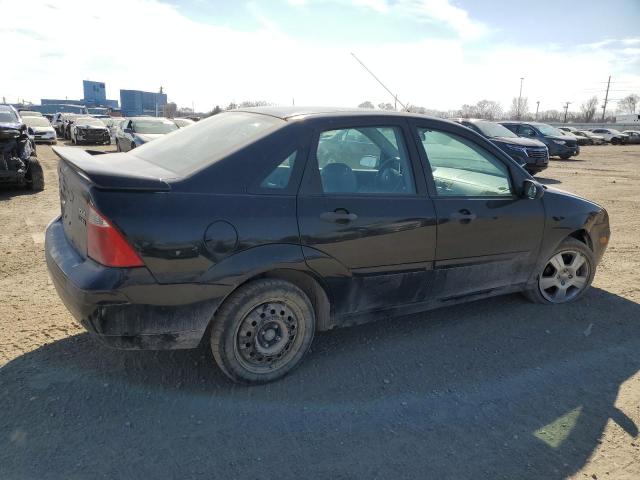 1FAHP34N26W249496 - 2006 FORD FOCUS ZX4 BLACK photo 3