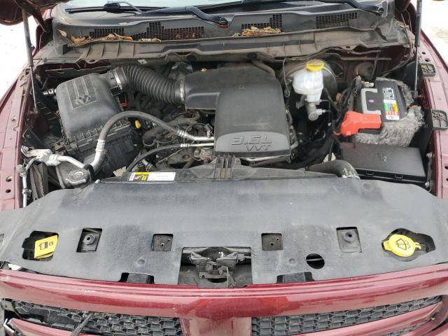 1C6RR6FG6KS604543 - 2019 RAM 1500 CLASS TRADESMAN MAROON photo 11