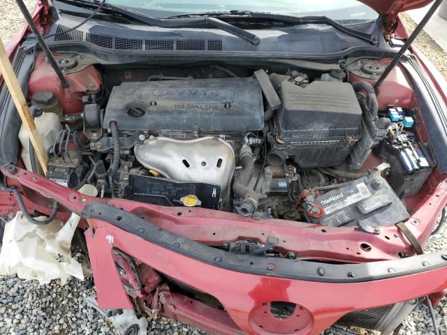 4T1BE46K29U354579 - 2009 TOYOTA CAMRY BASE RED photo 11