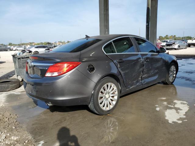 W04GV5EV4B1103172 - 2011 BUICK REGAL CXL GRAY photo 3