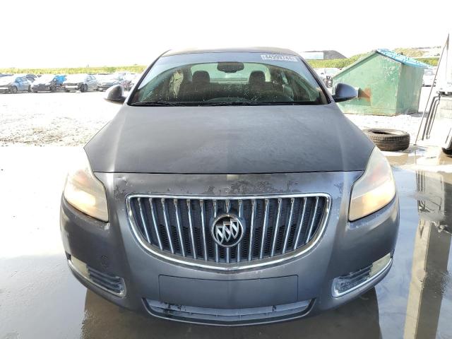 W04GV5EV4B1103172 - 2011 BUICK REGAL CXL GRAY photo 5