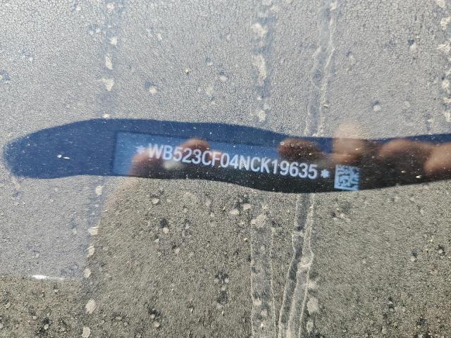 WB523CF04NCK19635 - 2022 BMW IX XDRIVE50 BLACK photo 12