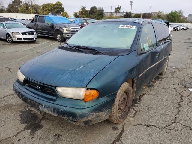 2FMZA51U3WBC08637 - 1998 FORD WINDSTAR WAGON GREEN photo 1