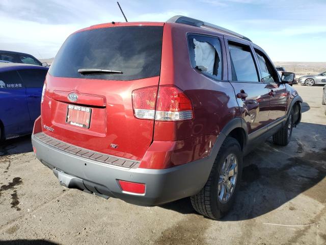 KNDJJ741995037139 - 2009 KIA BORREGO LX RED photo 3