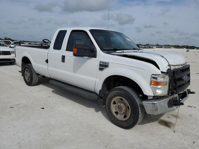 1FTSX21598EE28223 - 2008 FORD F250 SUPER DUTY WHITE photo 4