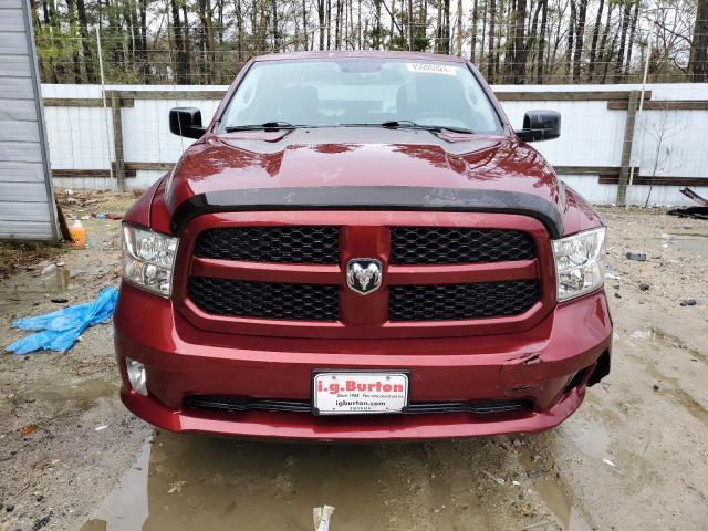 1C6RR7FT4HS745431 - 2017 RAM 1500 ST MAROON photo 5