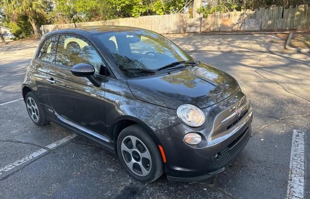 3C3CFFGE3GT170208 - 2016 FIAT 500 ELECTRIC GRAY photo 1