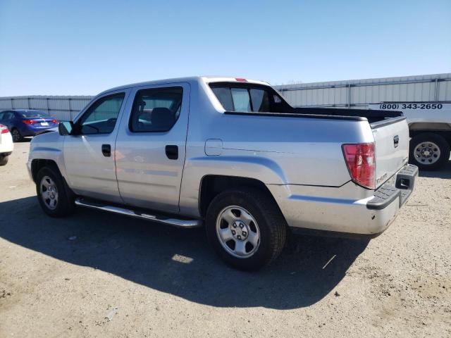 5FPYK1F23AB005263 - 2010 HONDA RIDGELINE RT SILVER photo 2