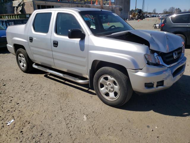 5FPYK1F23AB005263 - 2010 HONDA RIDGELINE RT SILVER photo 4