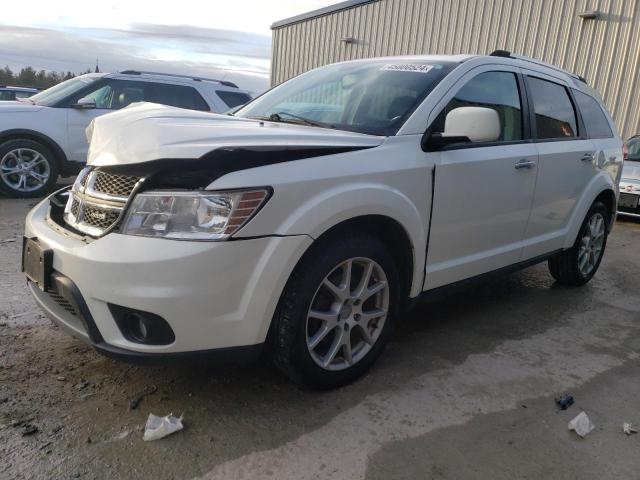 3C4PDCDG5ET220059 - 2014 DODGE JOURNEY LIMITED WHITE photo 1