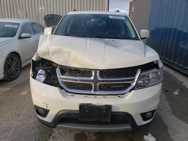 3C4PDCDG5ET220059 - 2014 DODGE JOURNEY LIMITED WHITE photo 5