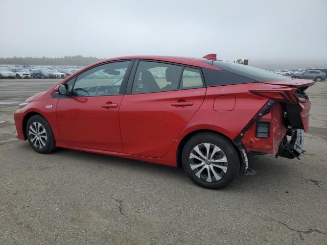 JTDKAMFP8M3175375 - 2021 TOYOTA PRIUS PRIM LE RED photo 2